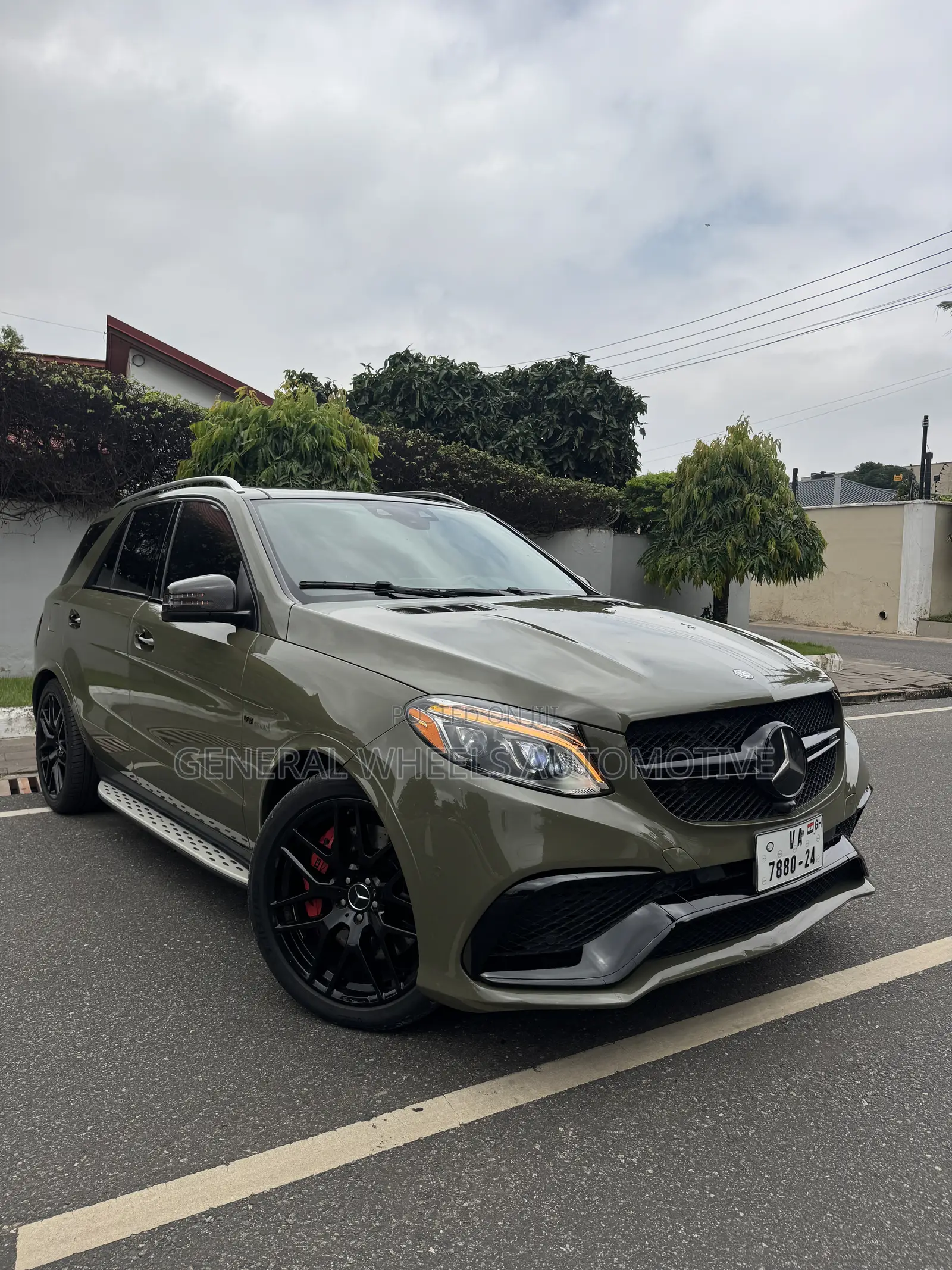 Mercedes-Benz GLE-Class AMG GLE 63 4MATIC 2016 Green