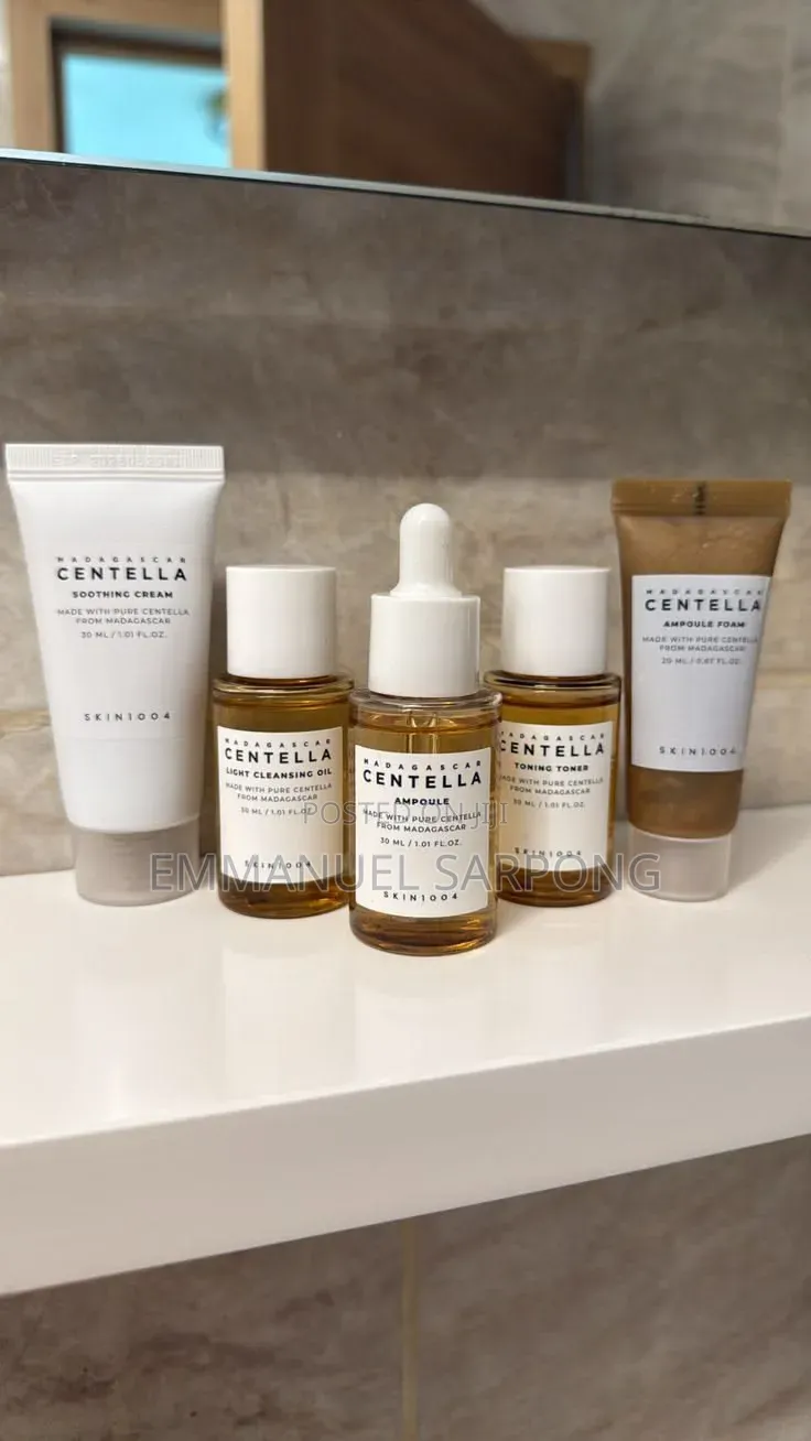 SKIN1004 Madagascar Centella Travel Kit, a 5-Piece Set