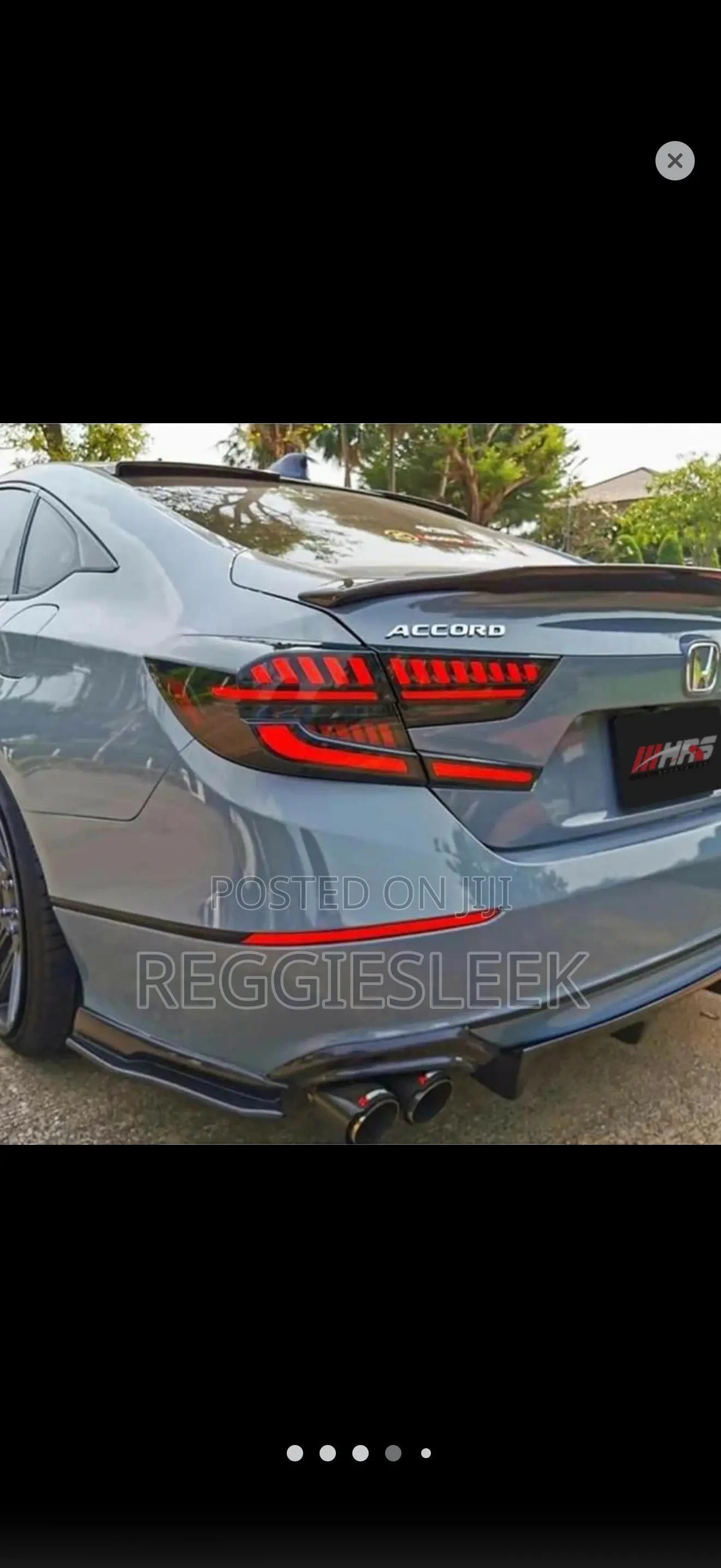 Clear Accord Taillights