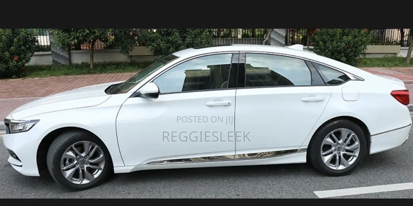 Stainless Chrome Door Body Side Lower Trim for Honda Accord