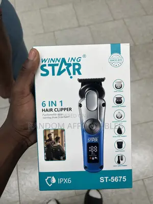 Winning Star 6-in-1 Hair Clipper