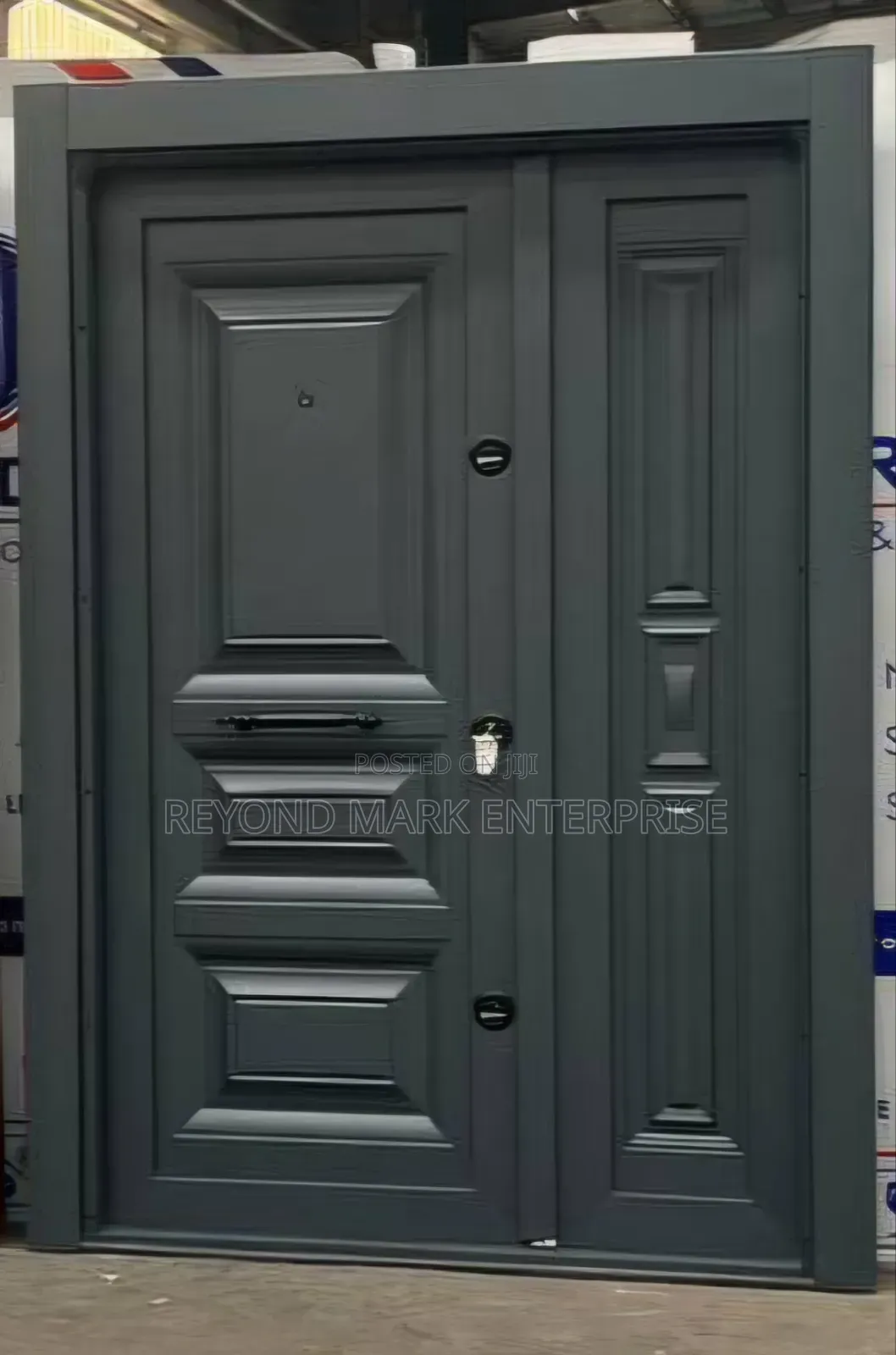 Triple Locks Security Door