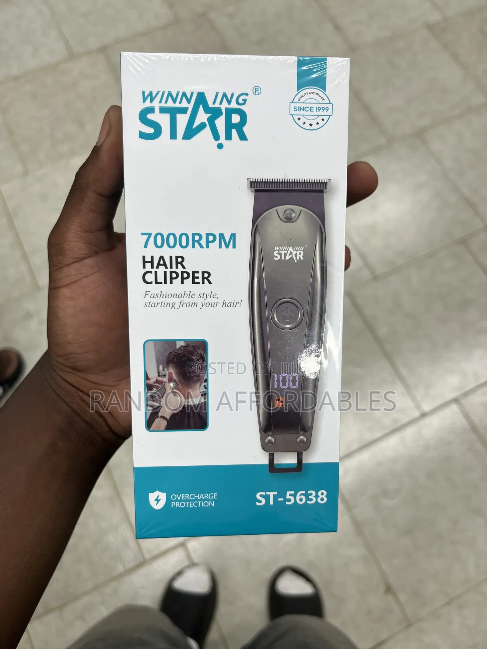 Winning Star 7000RPM Hair Clipper