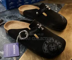 Custom Suede Birkenstock— Style Clogs Brown/Ash
