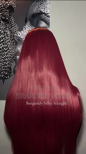 Burgundy Wig