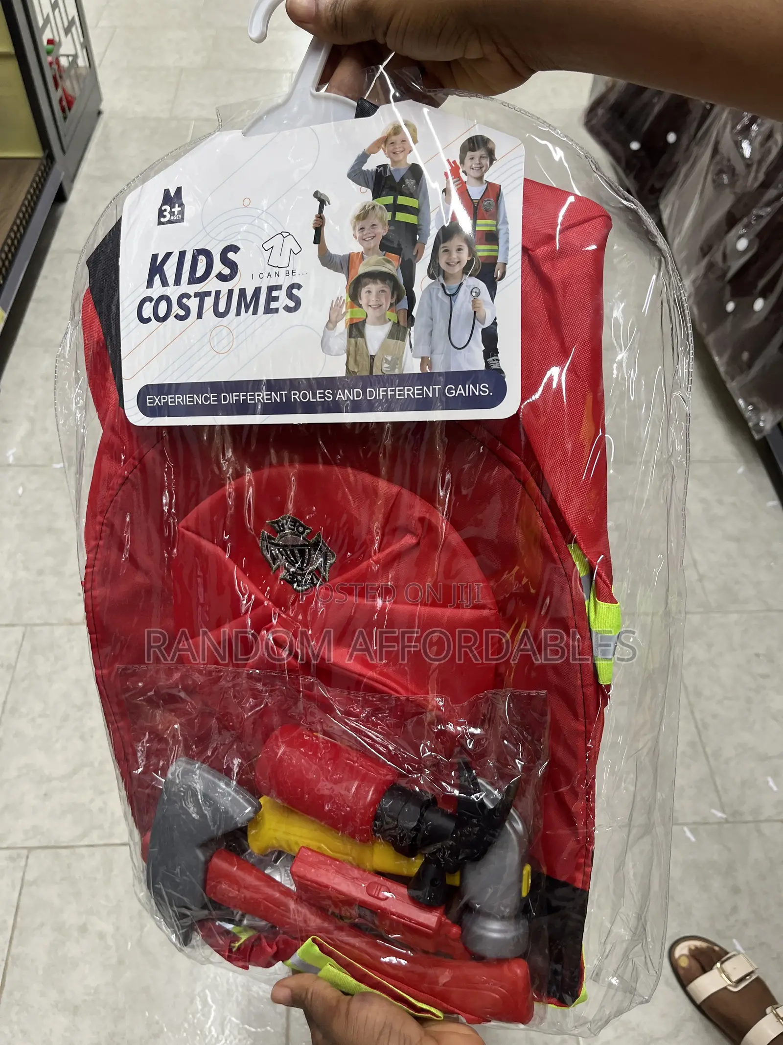 Kids Firefighter Costume Set (Ages 3+)