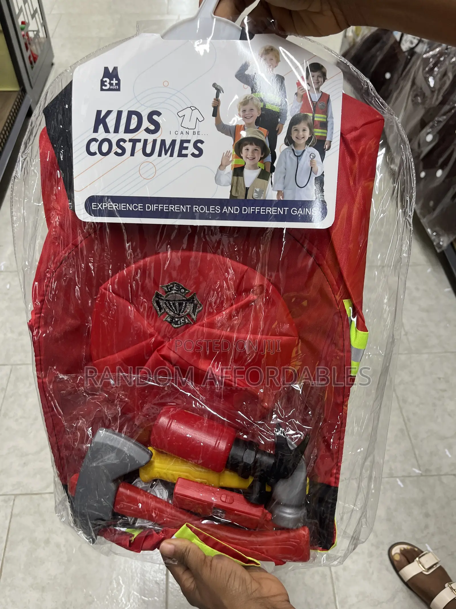 Kids Firefighter Costume Set (Ages 3+)