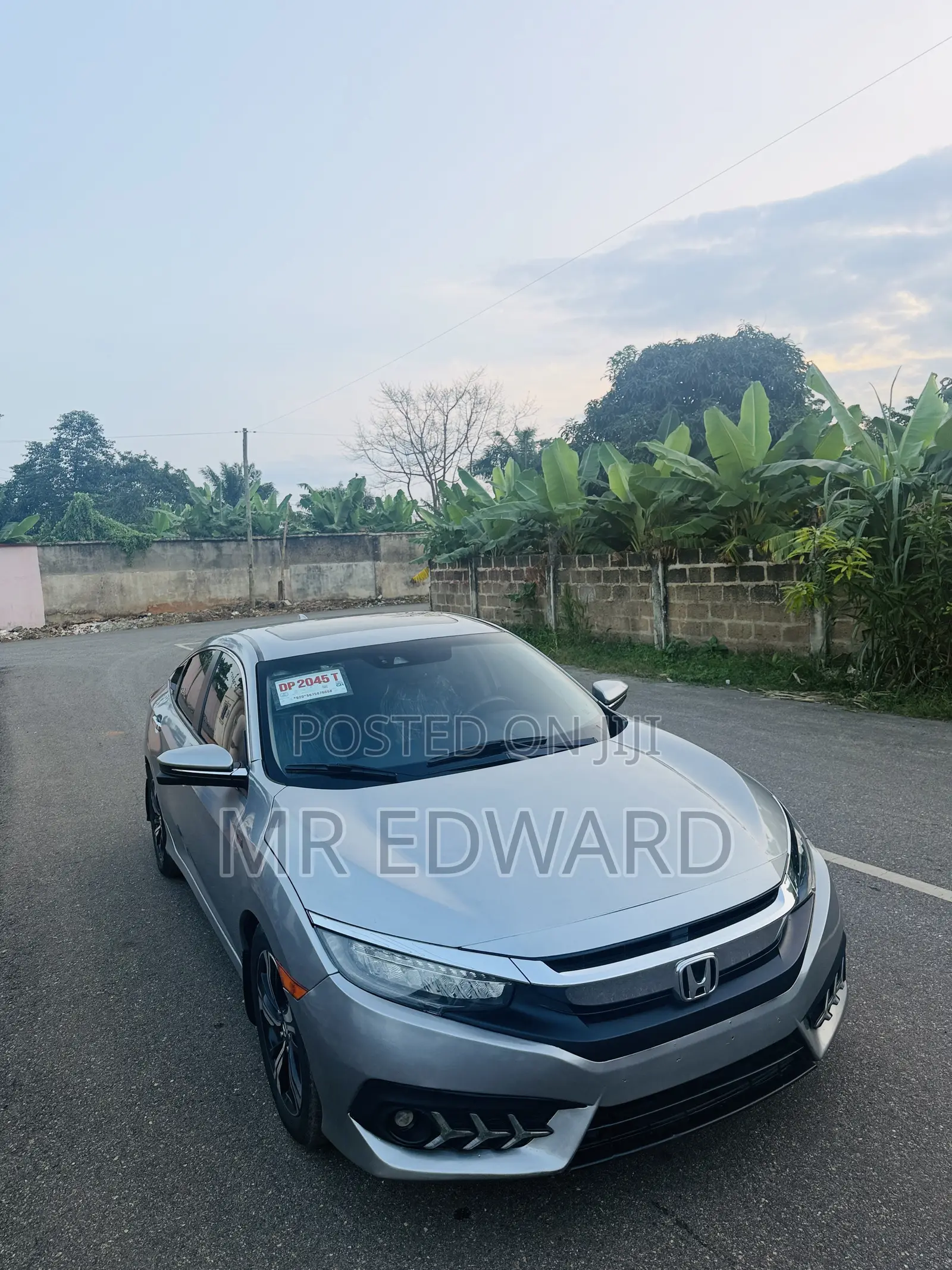 Honda Civic Touring 4dr Sedan (1.5L 4cyl) 2017 Silver