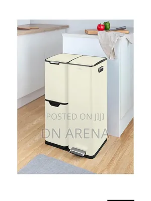 3 in 1Tower 60 Litres Pedal Bin
