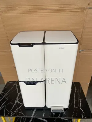 3 in 1Tower 60 Litres Pedal Bin