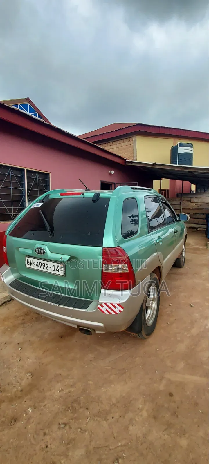 Kia Sportage 2008 Green