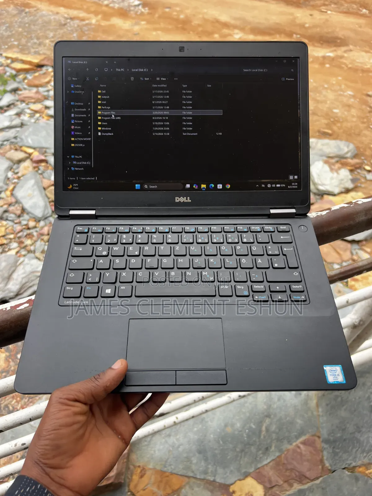 Laptop Dell Latitude 14 E5470 8GB Intel Core i5 SSD 256GB