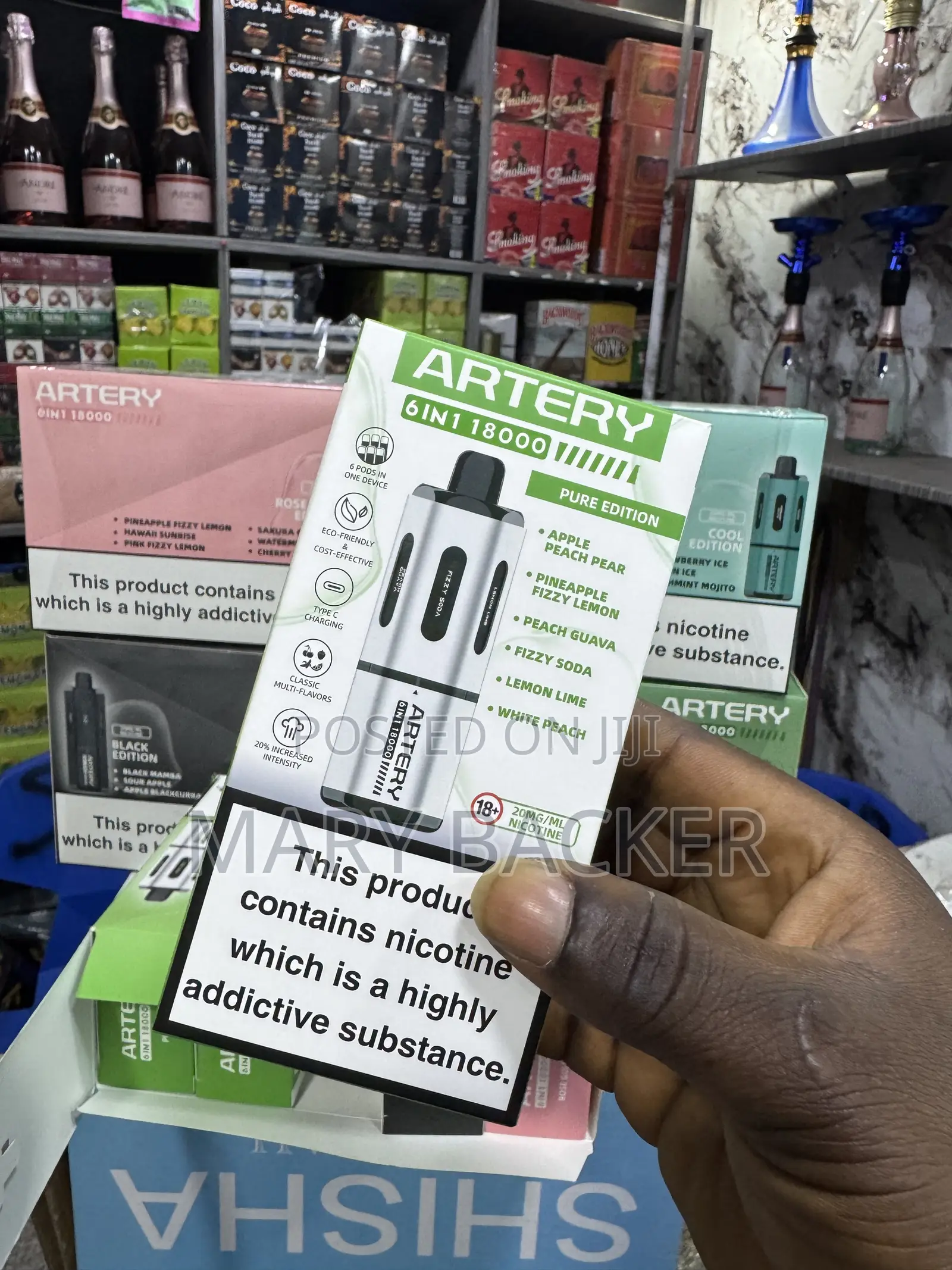 Vape Artery 6 in 1 18000 Puffs