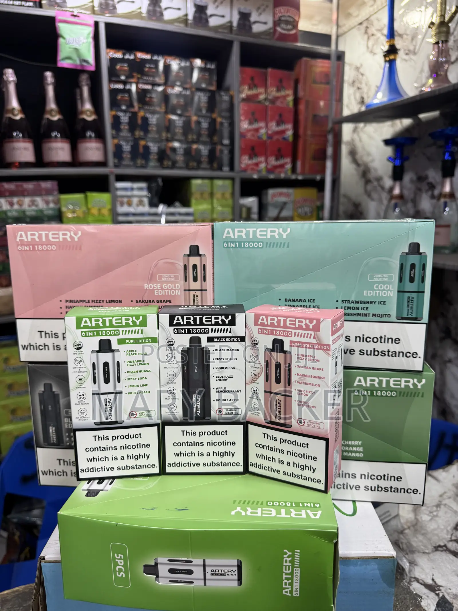 Vape Artery 6 in 1 18000 Puffs