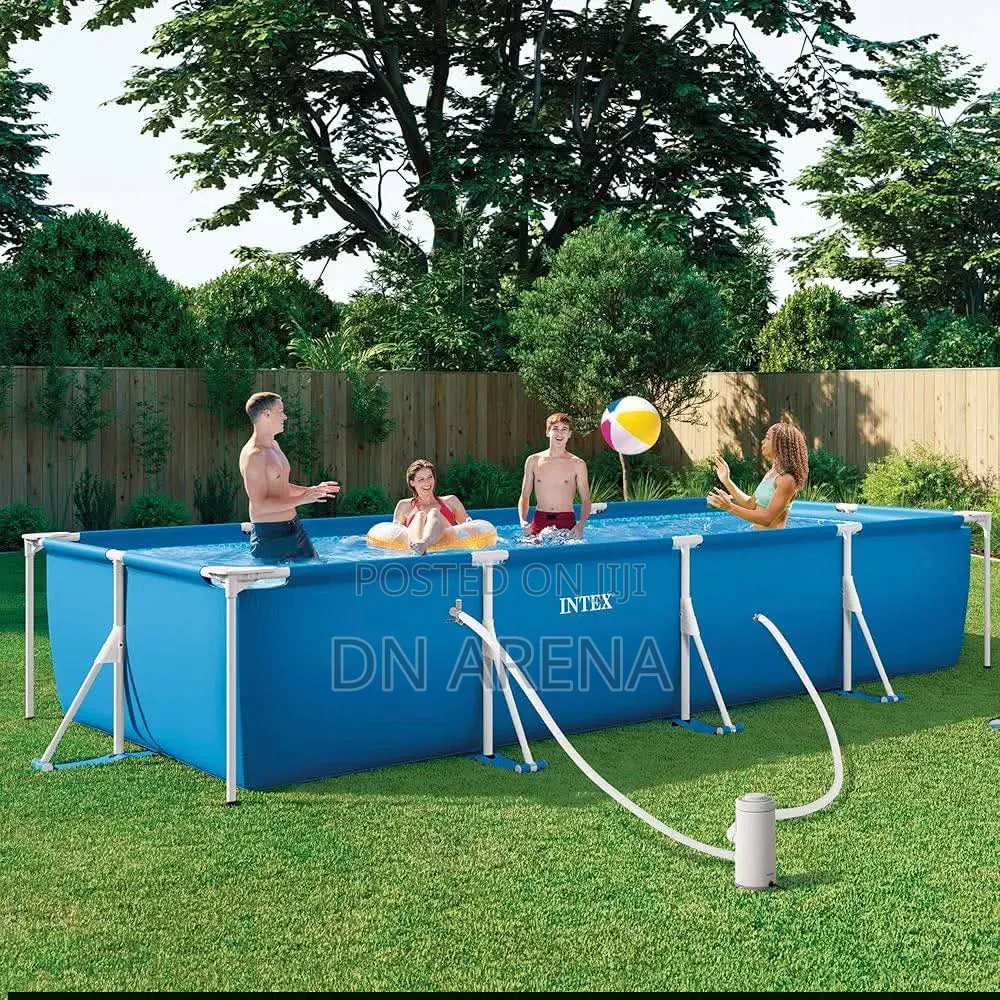 Intex Rectangular Portable Frame Pool 14ft Above Ground