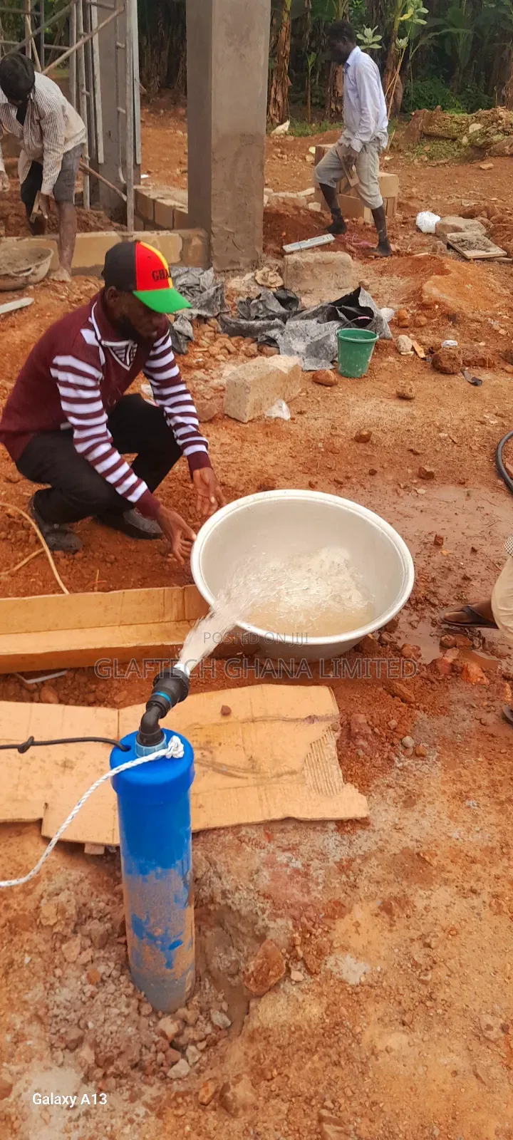 Borehole Drilling Within Winneba