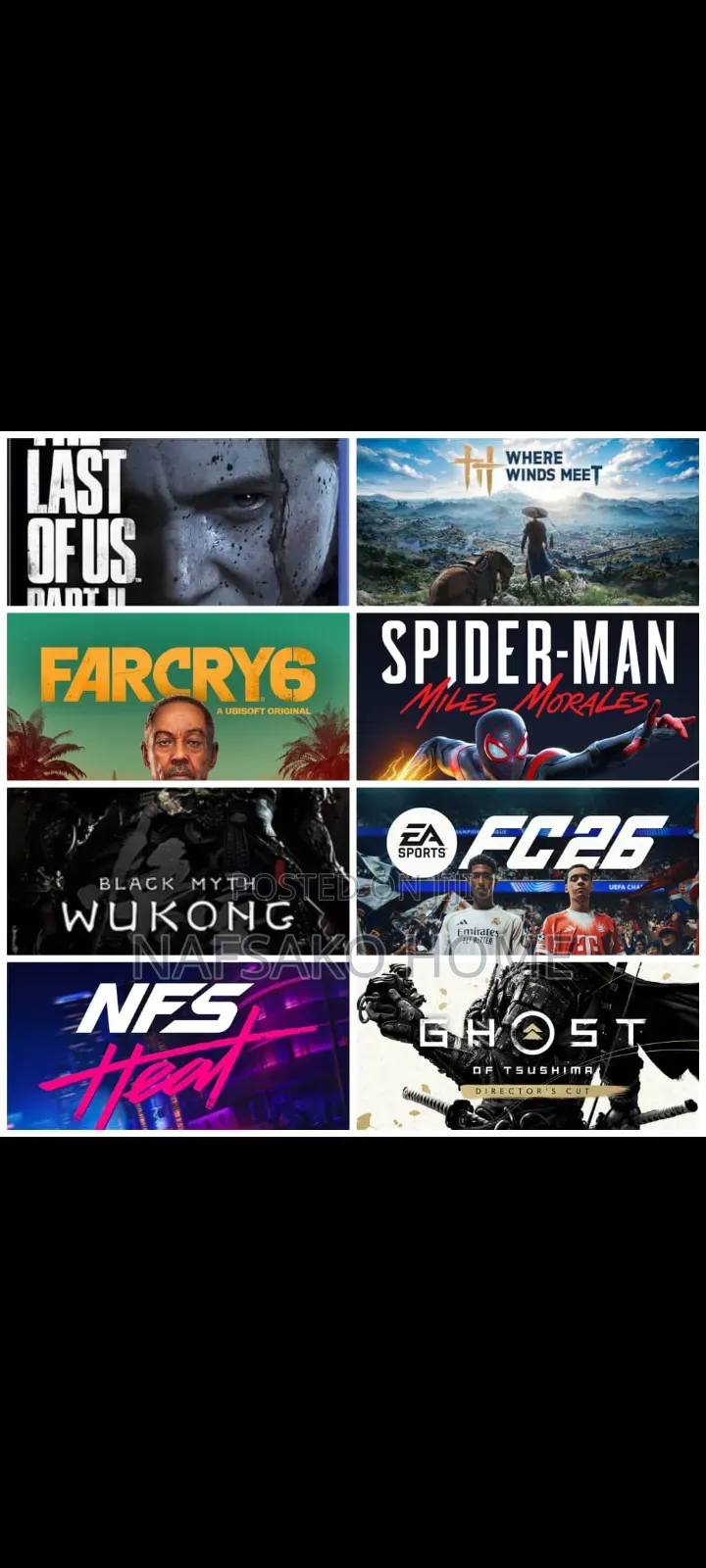 Ps5 Slim (1tb )With 8 Online Games and 2 Controllers