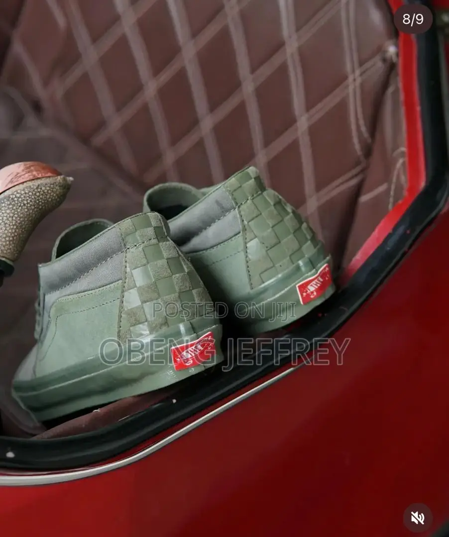 Original Vans SK8-mid Olive Green