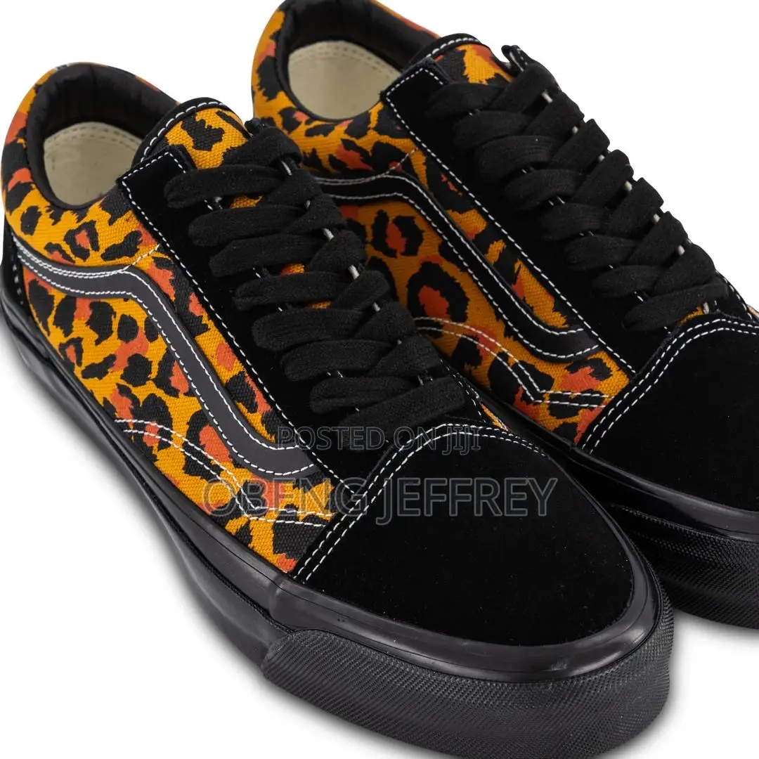 Original Vans Premium Old Skool Leopard Print