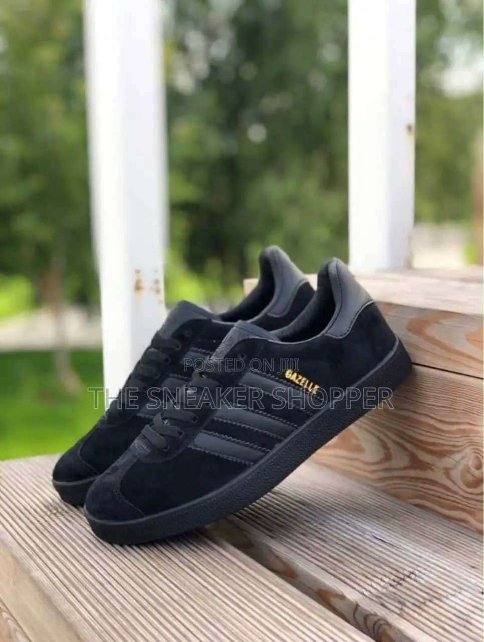 Adidas Gazelle All Black Sneakers