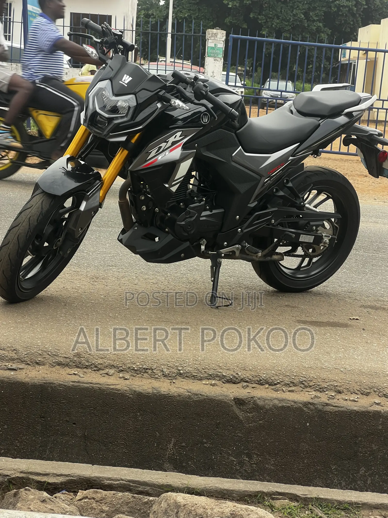 New Haojue DR190S 2025 Black