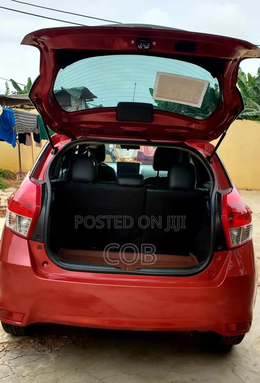 Toyota Yaris 2016 Red