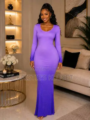 Shiny Body Fit Dress