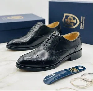 Frank Perry Brogues Lace Up Shoes 39-46 Black