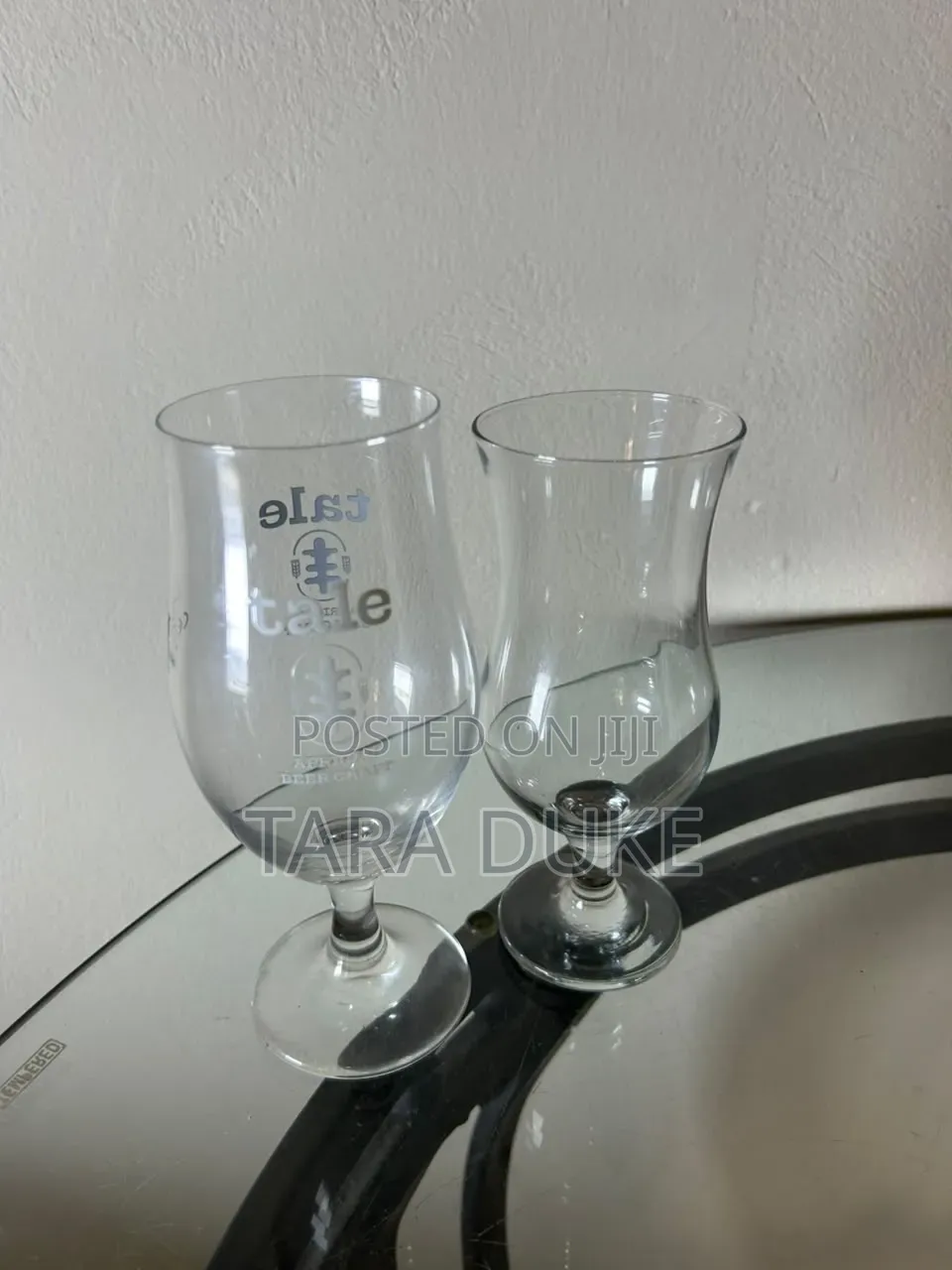 Branded Stemmed Tasting Glass