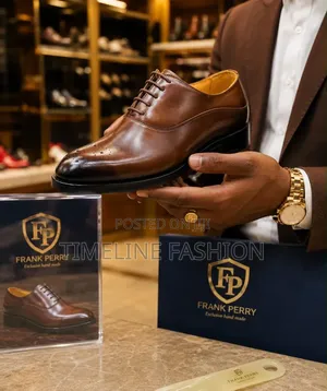 All New Frank Perry Exclusive Handmade Design Coffee Brown