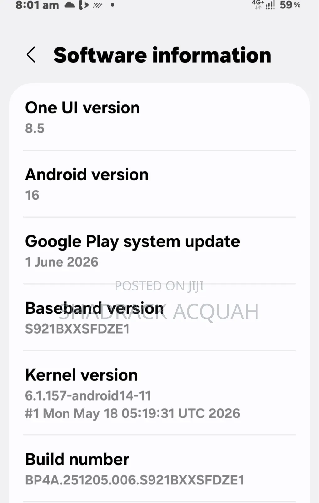 Samsung Galaxy S24 128 GB Gray