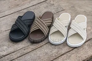 Original Threaded Chunk Slippers. Free Delivery Anywhere in Ghana