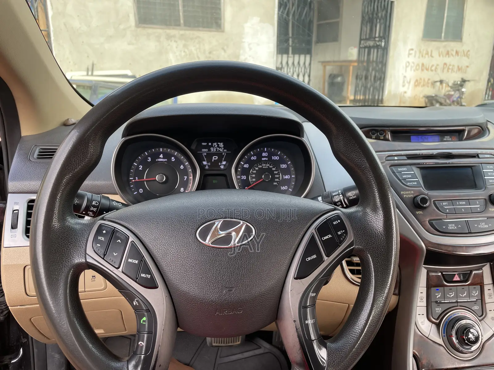 Hyundai Elantra 2013 Gray