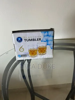 6-Piece Crystal-Cut Whiskey Glasses)