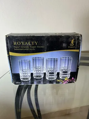 6-Piece "Rurality" Leaf-Pattern Highball Glass Set (9oz)