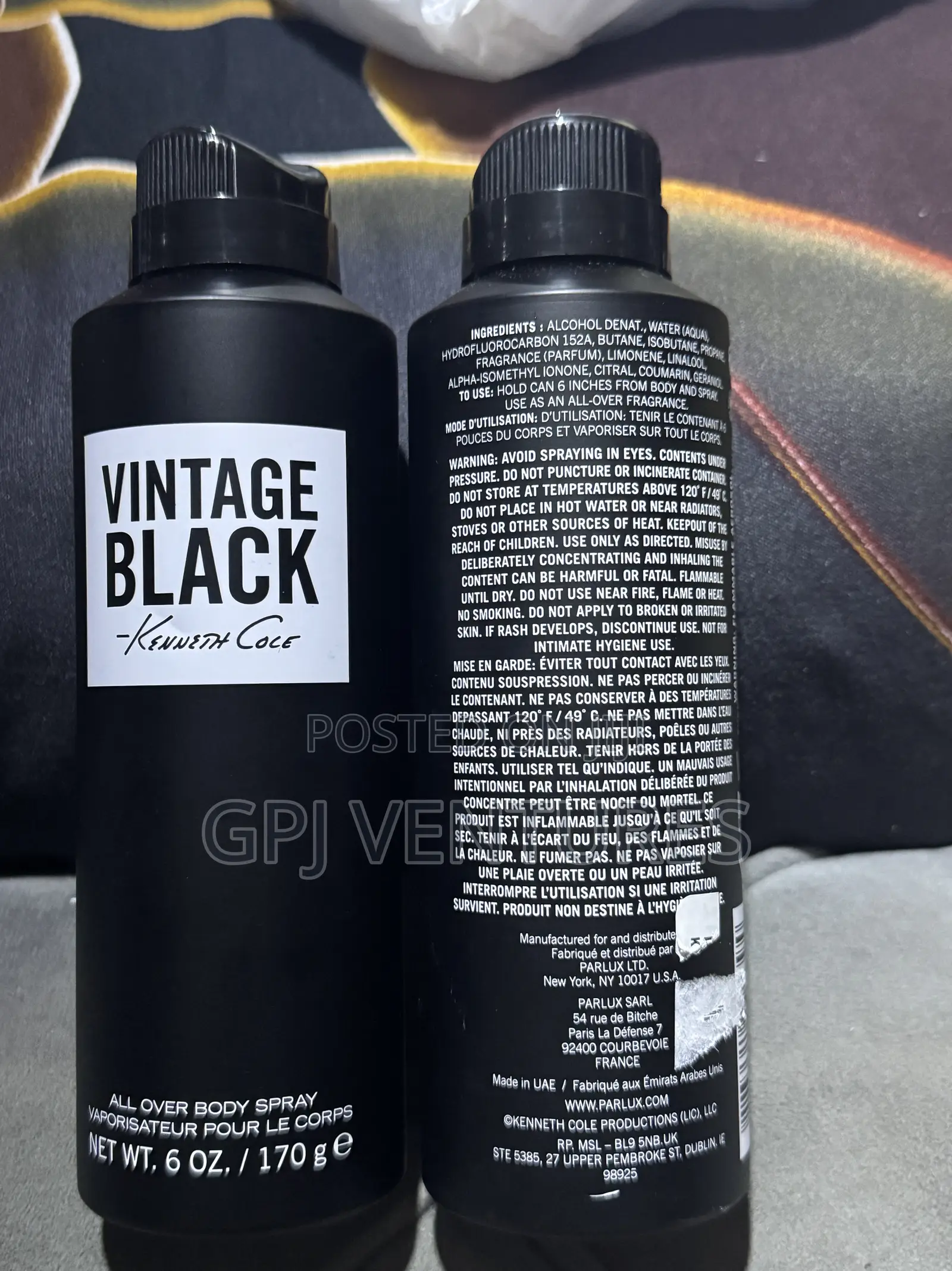 Vintage Black Kenneth Cole