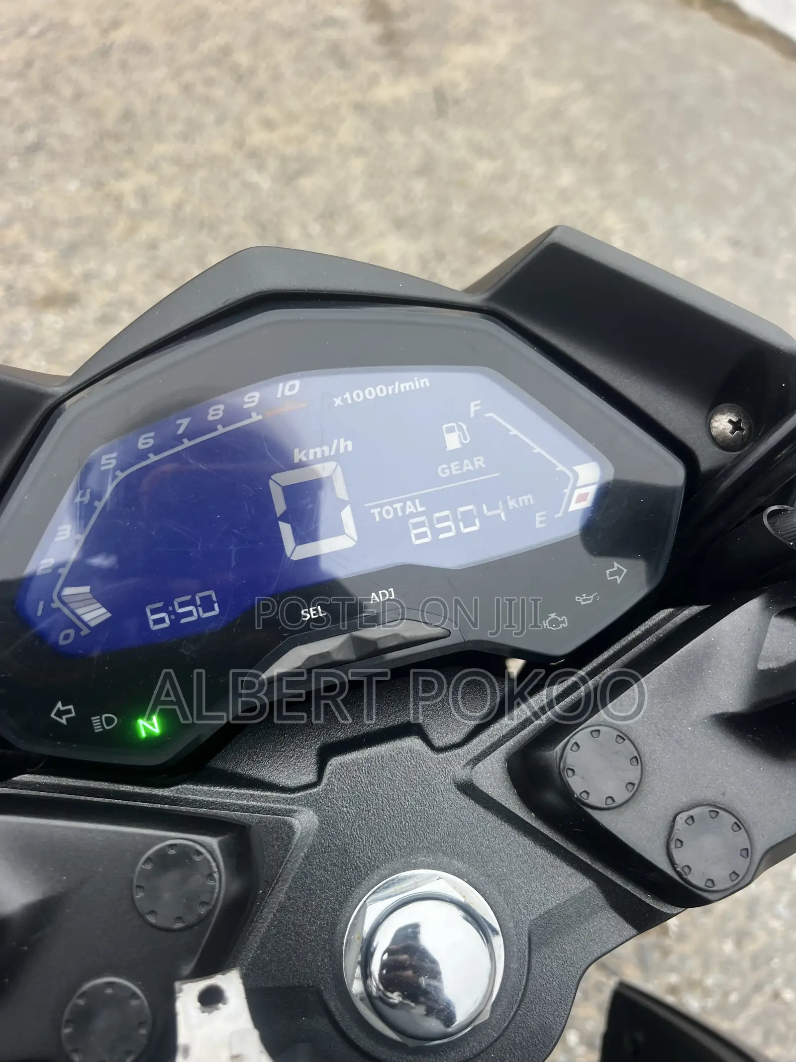 New Haojue DR190S 2025 Black