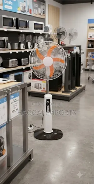 Rechargeable Solar Fan + Solar Panel + 2 Led Bulbs + Remote Control