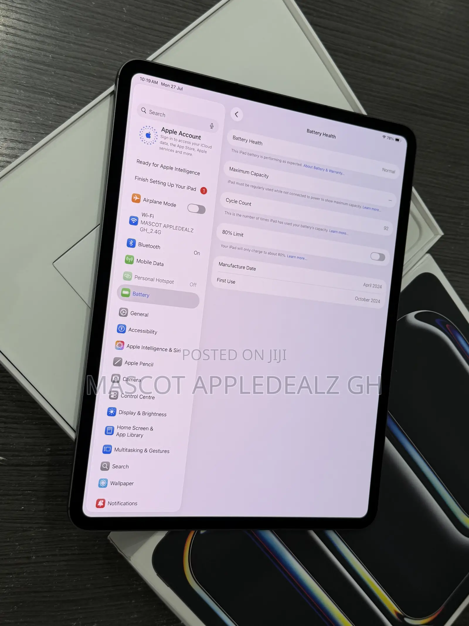 Apple iPad Pro 13 (2024) 256 GB Gray