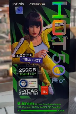 New Infinix Hot 50 Pro+ 4G 256 GB Purple