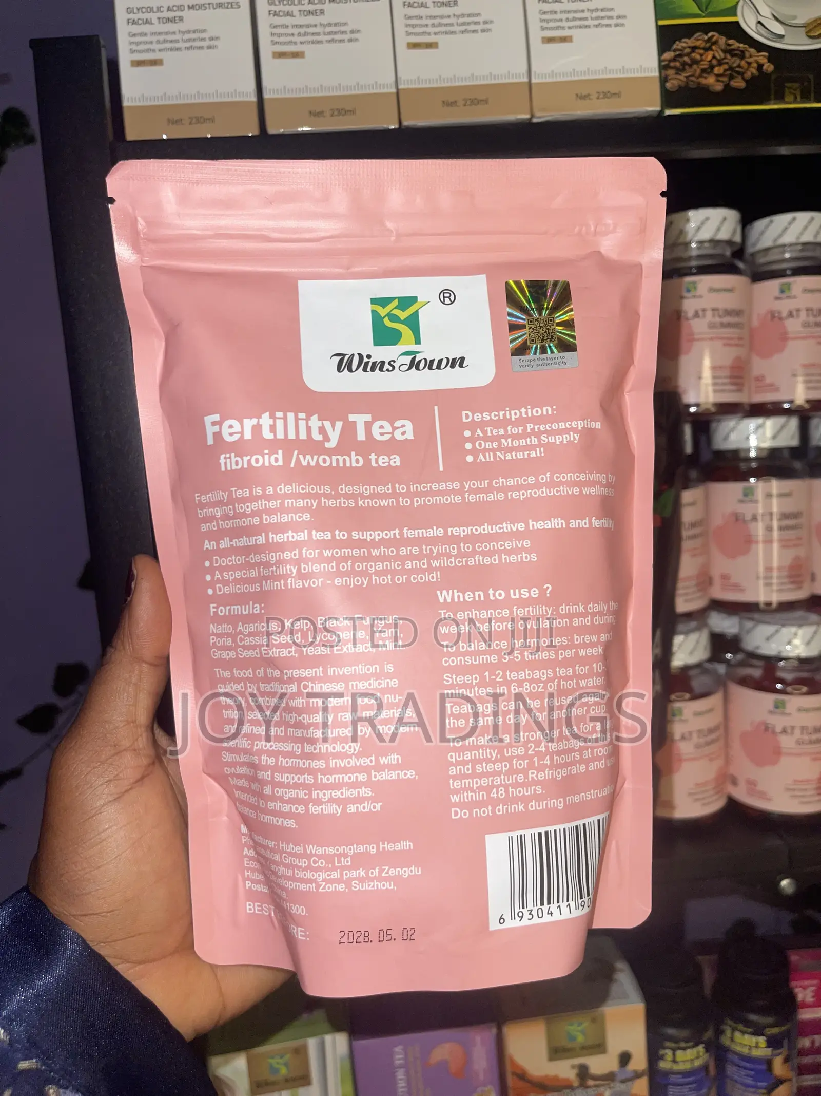 Wins Town Fertility Tea Fibroid/Womb Tea