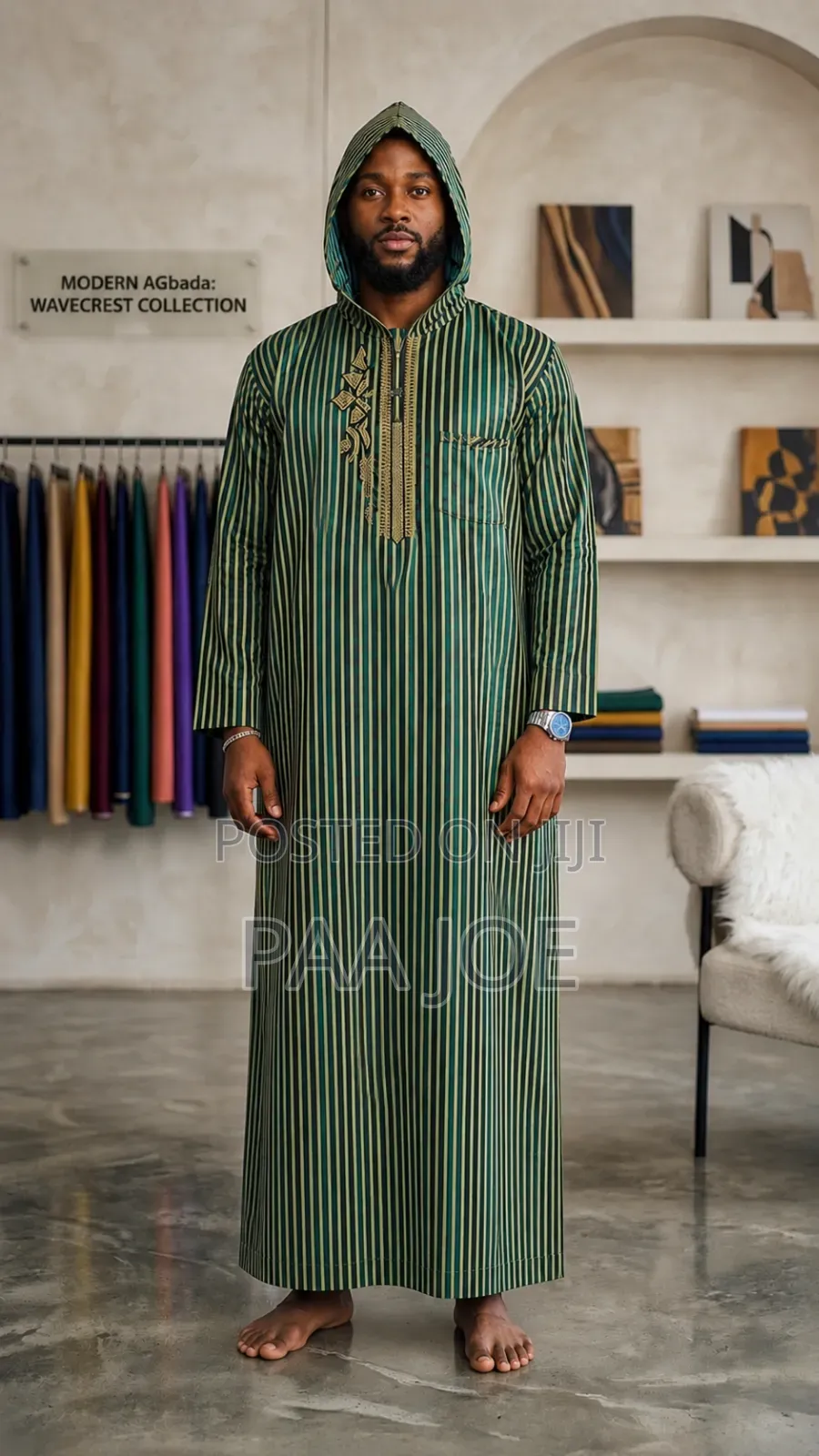 Unmatched Quality Hooded Jalabiya
