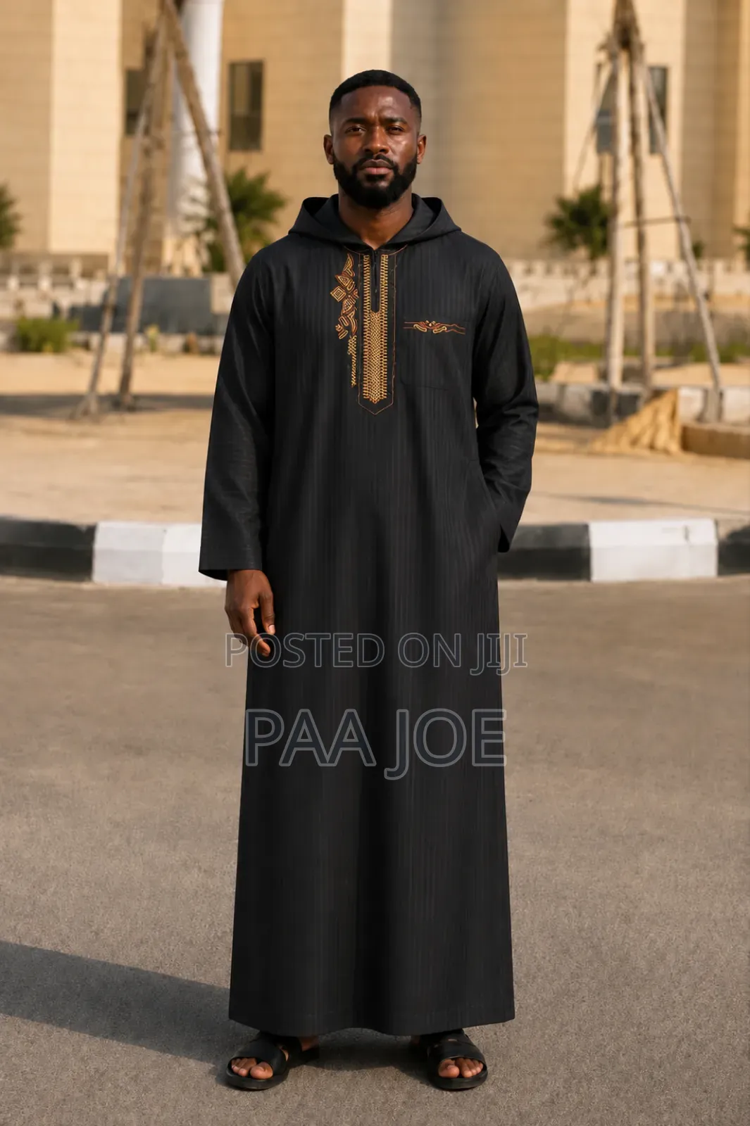 Unmatched Quality Hooded Jalabiya