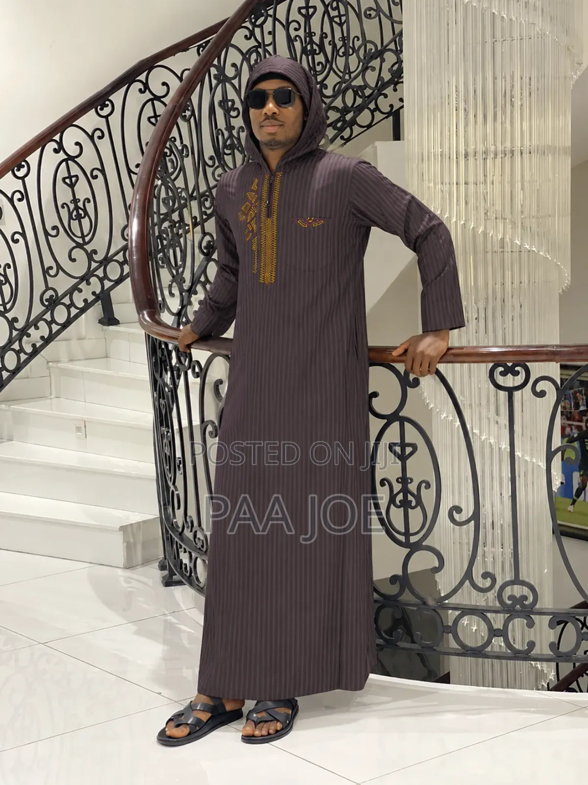 Unmatched Quality Hooded Jalabiya