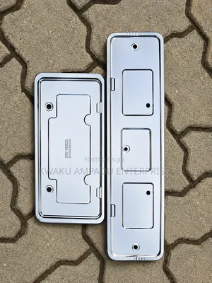 Chrome Stainless Steel Car Number Plate Frame