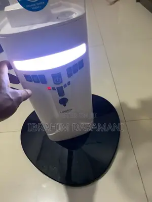 Rechargable Water Mist Electric Standing Fan