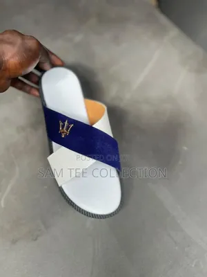 Fashion Men's Casual Cross Suede Slippers. Free Delivery to Anywhere