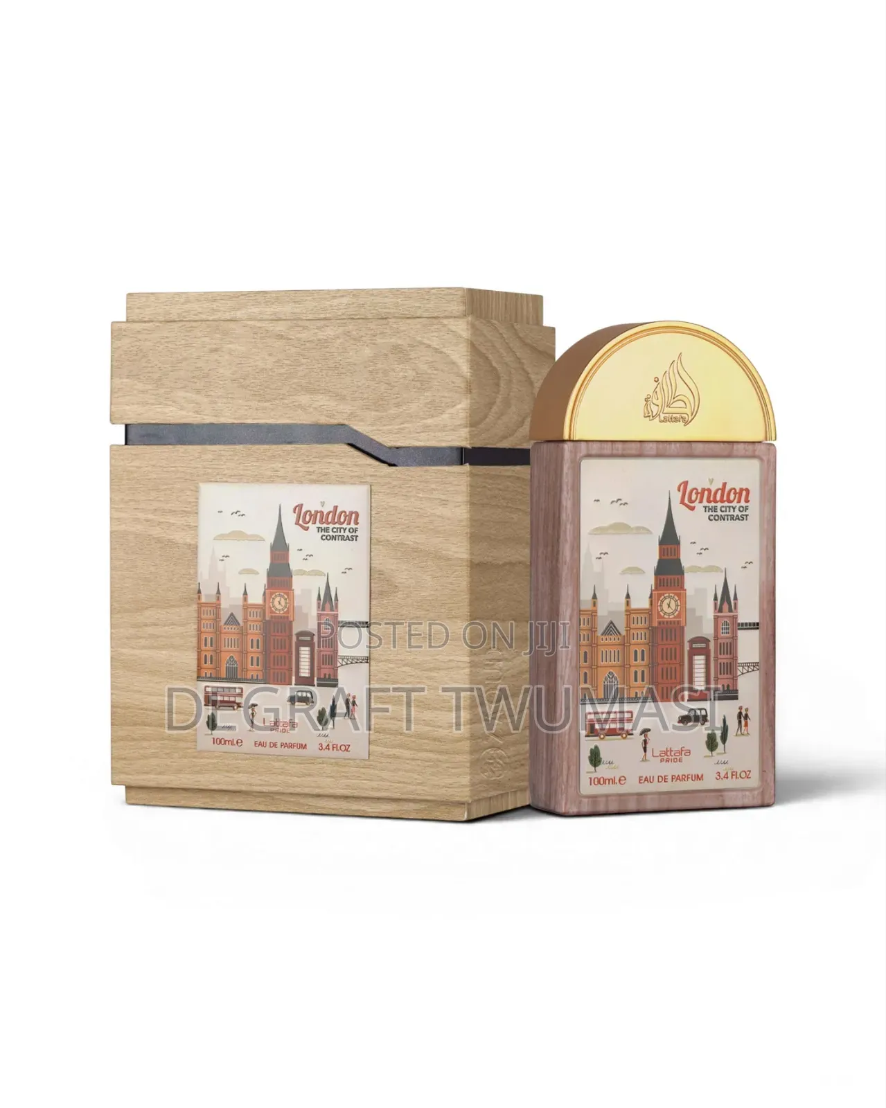 London the City of Contrast by Lattafa Eau De Parfum 100ml