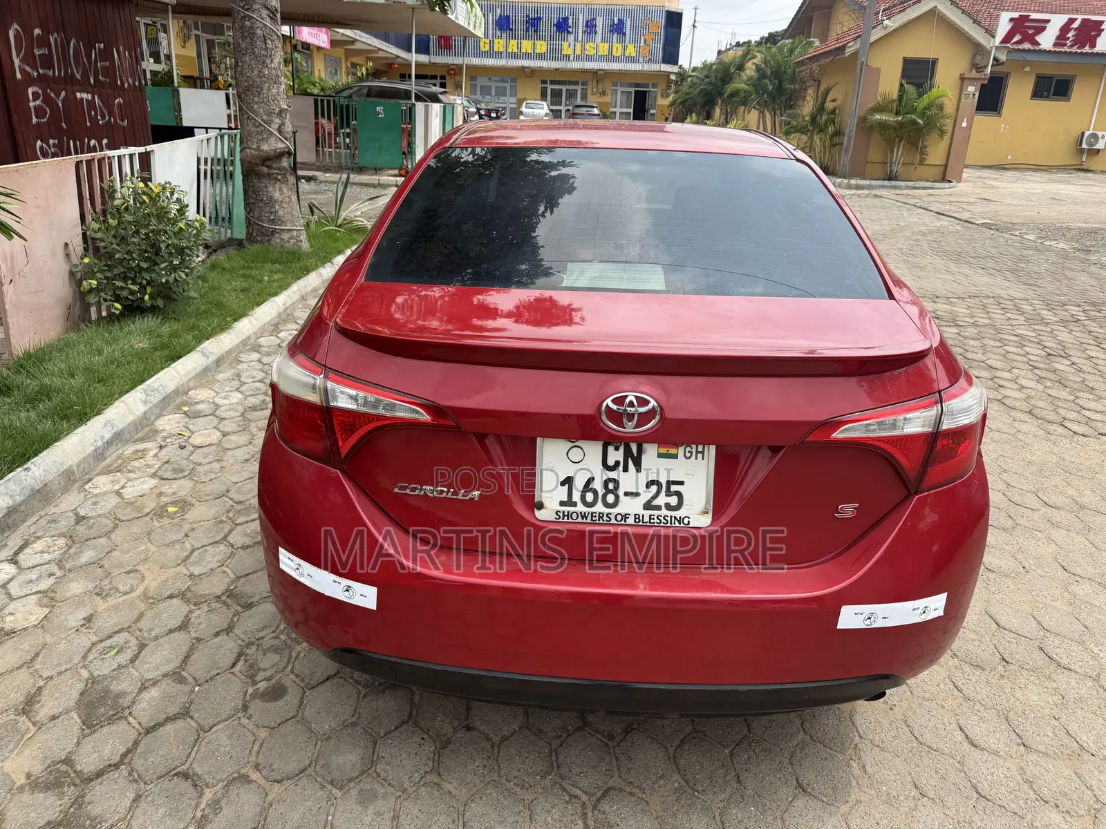 Toyota Corolla S 4dr Sedan (1.8L 4cyl CVT) 2016 Red