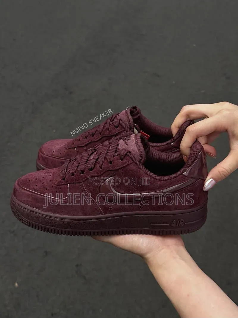 Nike Air Force 1 OG Wine Suede